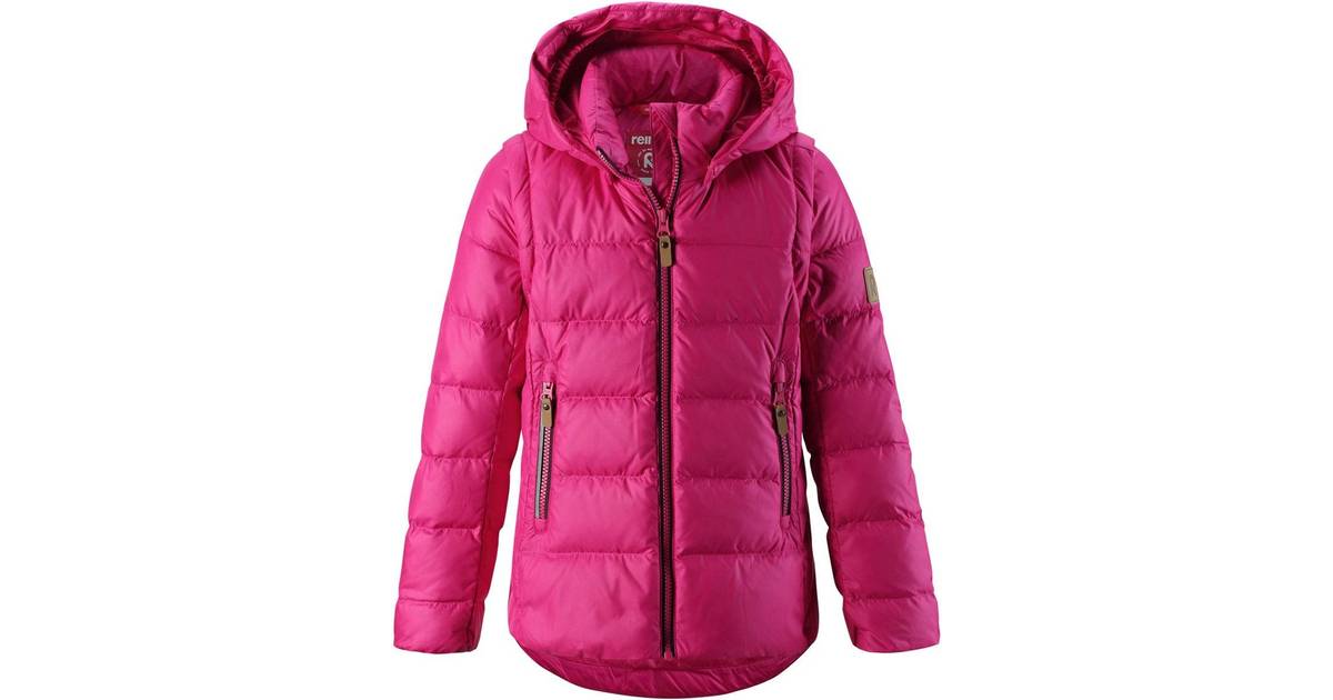 Reima Minna Kid's 2-in-1 Down Jacket - Raspberry Pink (531346-4650) • Pris »