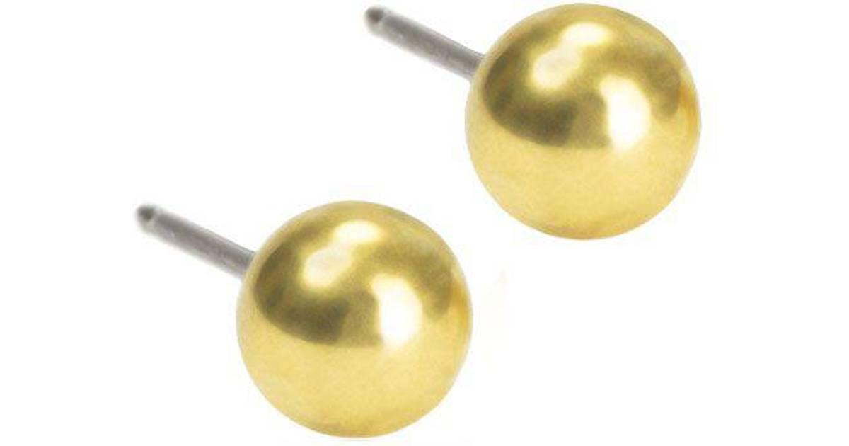 Blomdahl Ball Earrings - Gold (3 butikker) • Se priser »
