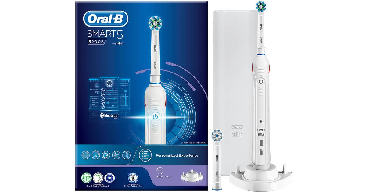 Oral-B Smart 5 5200S • Se pris (5 butikker) hos PriceRunner »