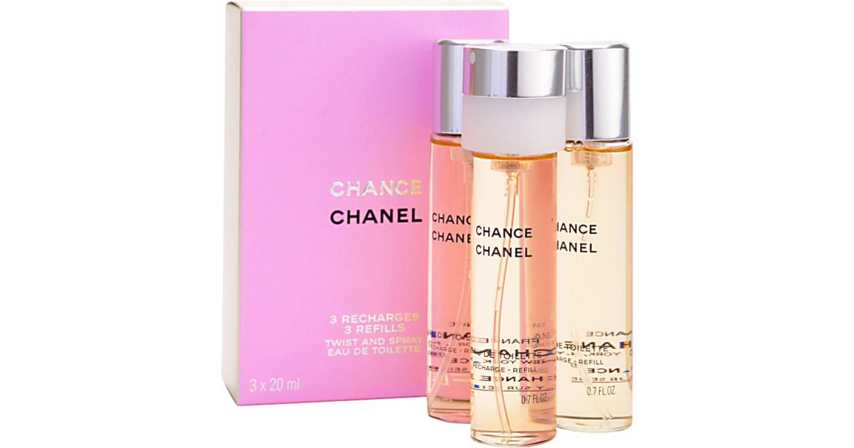 Chanel Chance EdT 3x20ml Refill (2 butikker) • Priser »