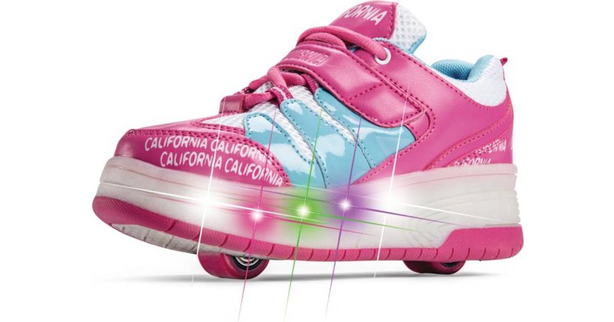 California Rullesko med Lys - Pink • Se PriceRunner »