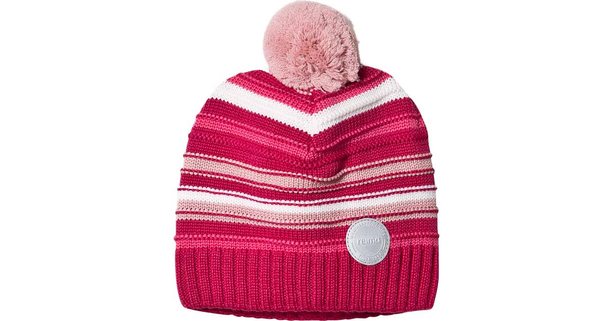 Reima Kid's Wool Beanie Aapa - Raspberry Pink (538080-4652) • Se priser nu »