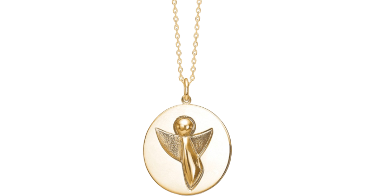 Mads Z Me and My Angel Necklace - Gold • Se priser »