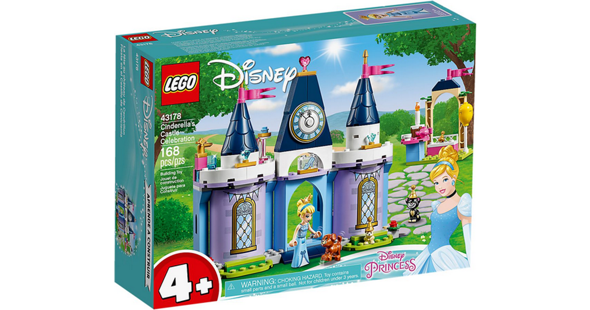 Lego Disney Askepots Slotsfest 43178 • Se priser (30 butikker) »