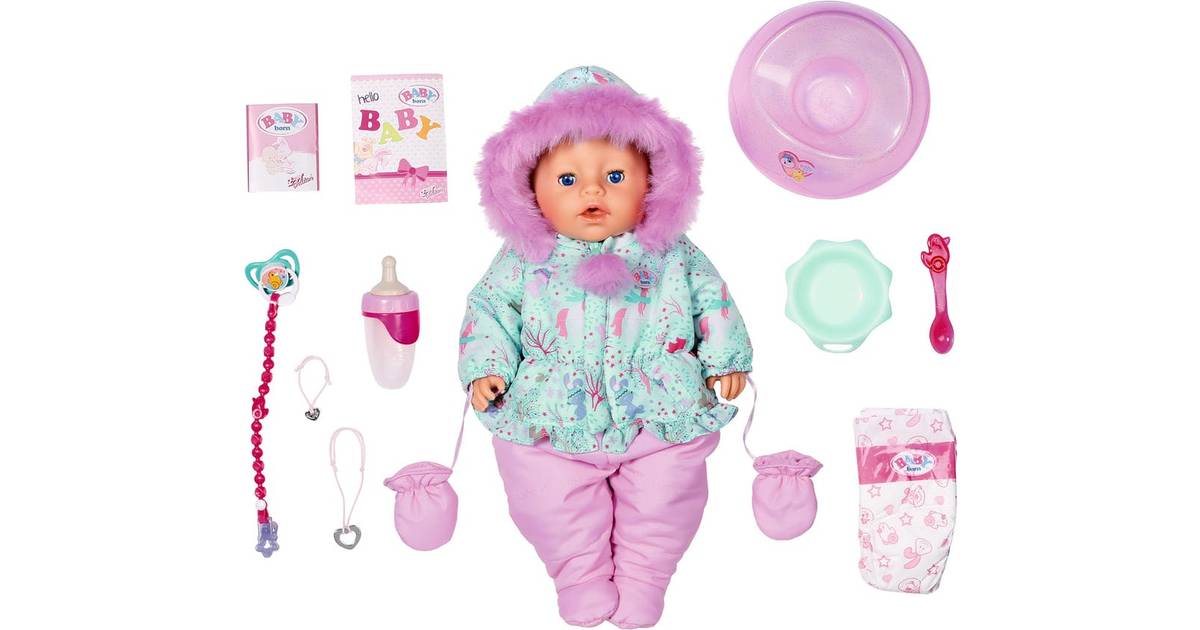 Baby Born Winter Doll 43cm • Se pris (3 butikker) hos PriceRunner »