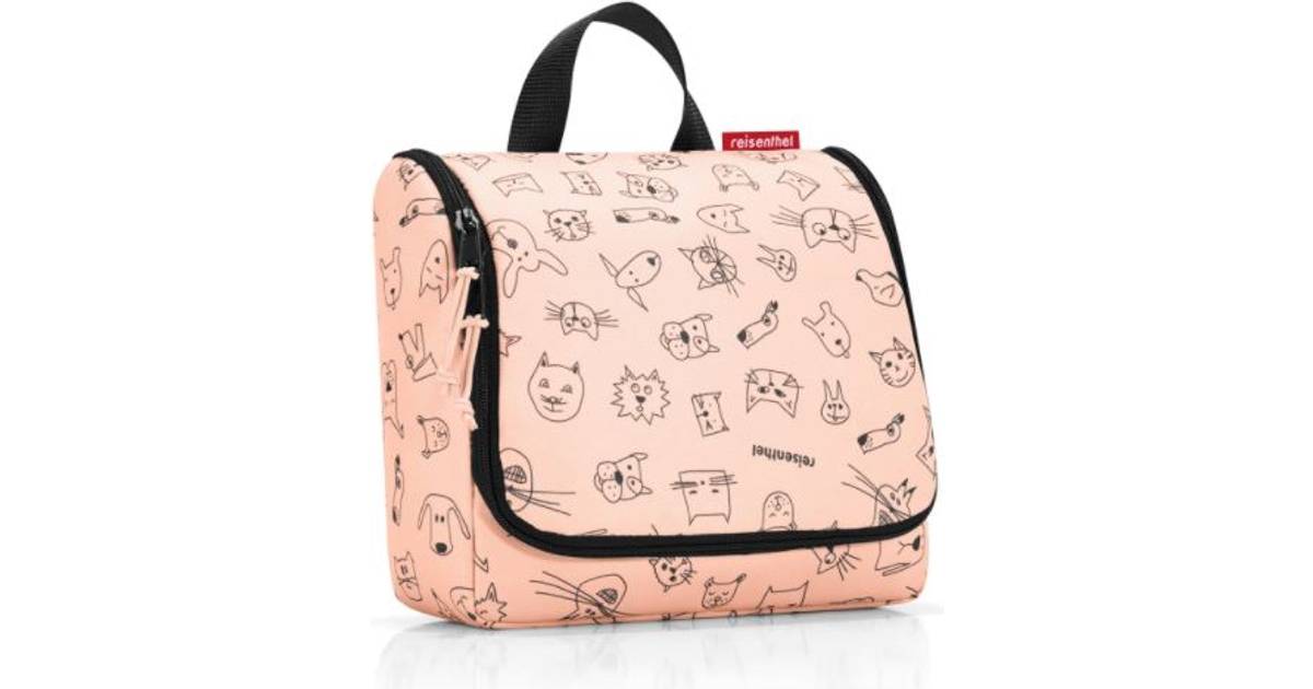 Reisenthel Toiletbag - Cats and Dogs Rose • Se priser hos os »