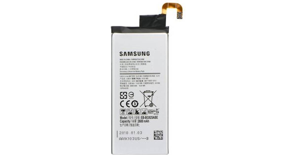 Samsung EB-BG925ABE • Se priser (8 butikker) • Spar i dag