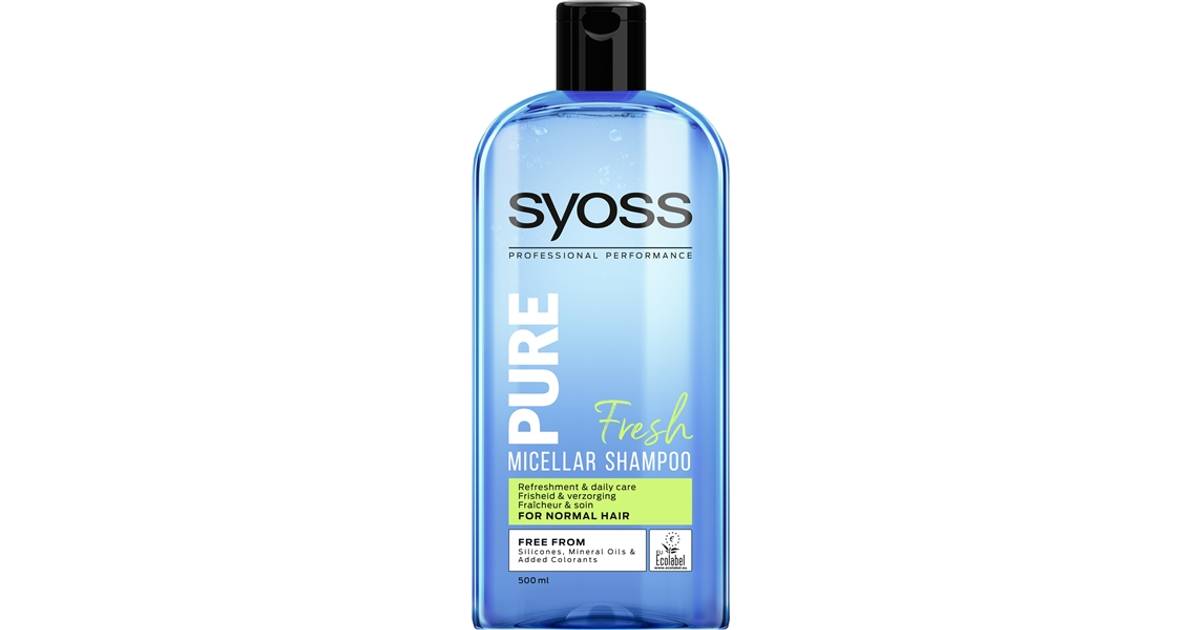 Syoss Pure Fresh Shampoo 500ml • Se priser (5 butikker) »