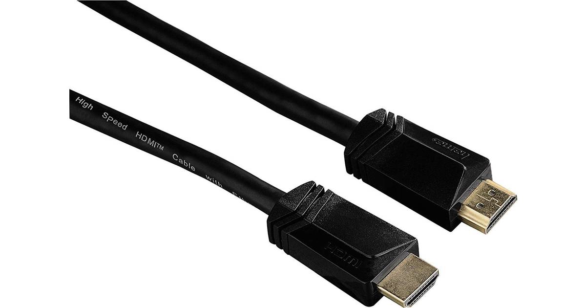 Hama HDMI - HDMI 5m (10 butikker) • Se hos PriceRunner »