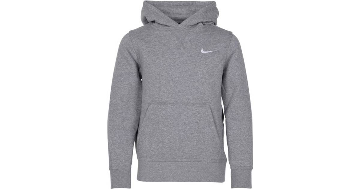Nike YA76 Brushed Fleece Pullover - Dark Grey Heather / White (619080_063)  • Pris »