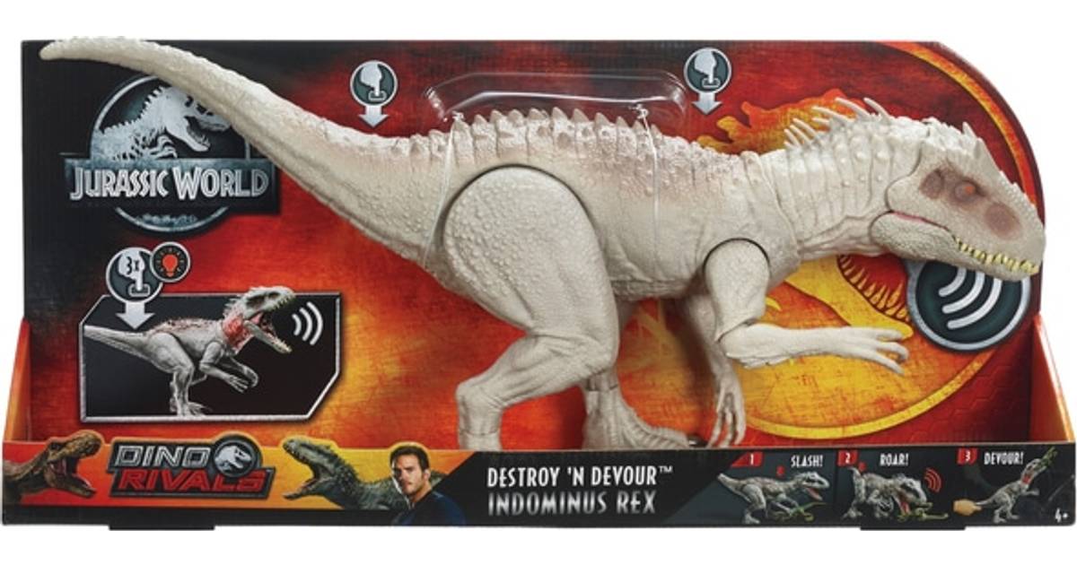 Mattel Jurassic World Destory 'N Devour Indominus Rex • Pris »