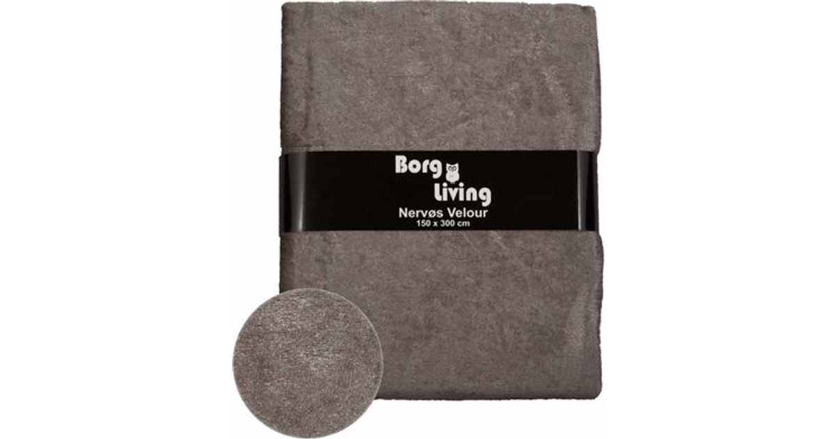 Borg Living Nervøs 5-pack Dug Grå (300x150cm) • Pris »