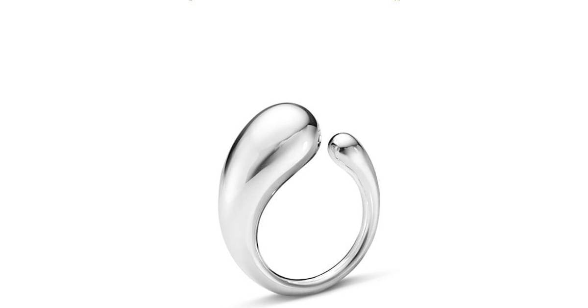 Georg Jensen Mercy Large Ring - Silver • Se priser (19 butikker) »