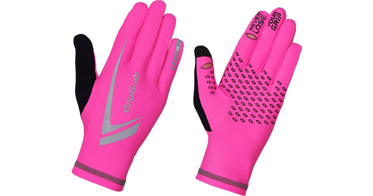 Gripgrab Running Expert Hi-Vis Gloves - Pink Hi-Vis • Pris »