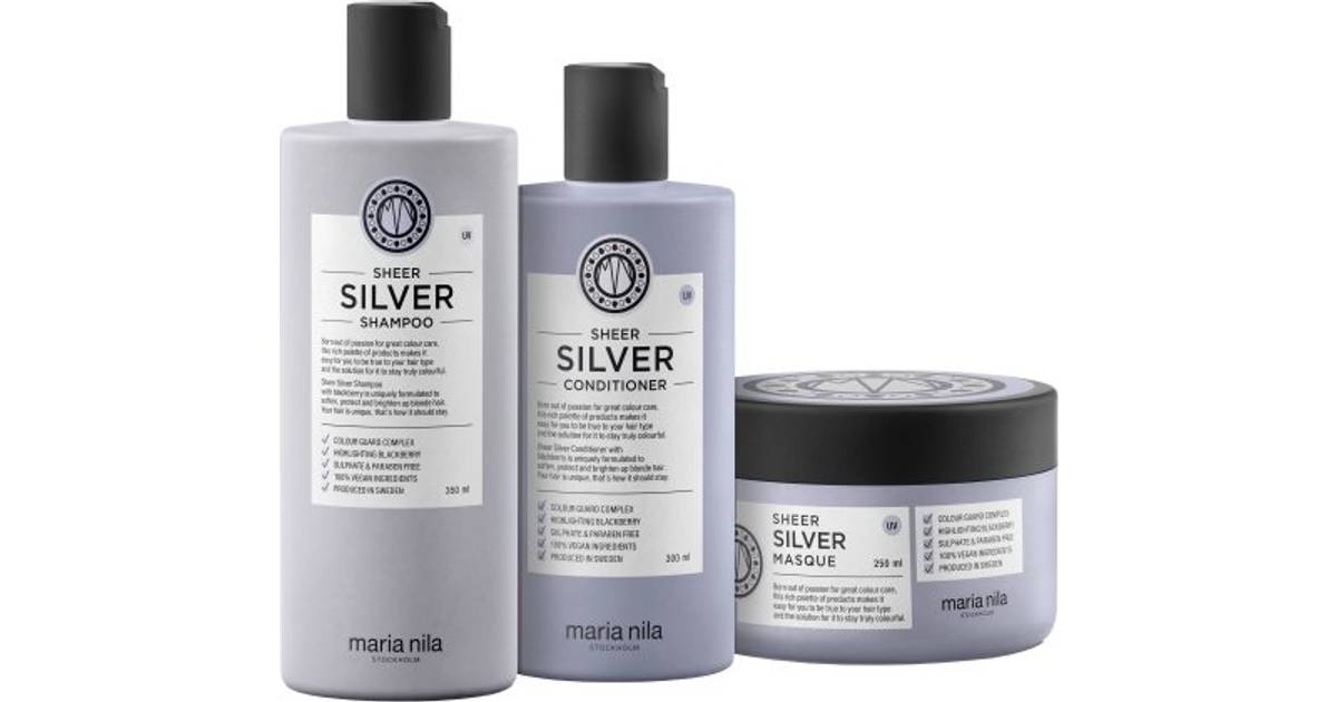 Maria Nila Sheer Silver Trio (2 butikker) • Se priser »