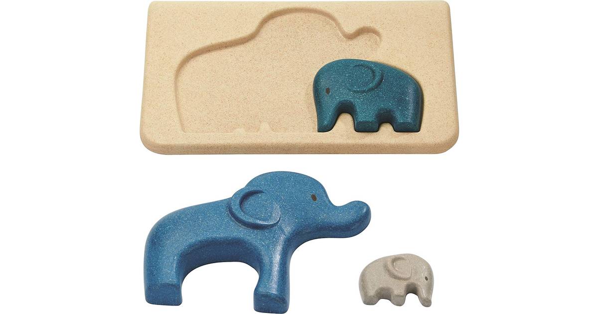 Plantoys Elephant Puzzle (3 butikker) • PriceRunner »