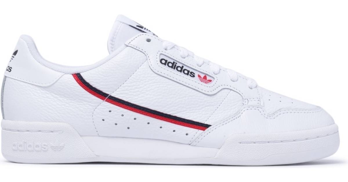 Adidas Continental 80 - Cloud White/Scarlet/Collegiate Navy