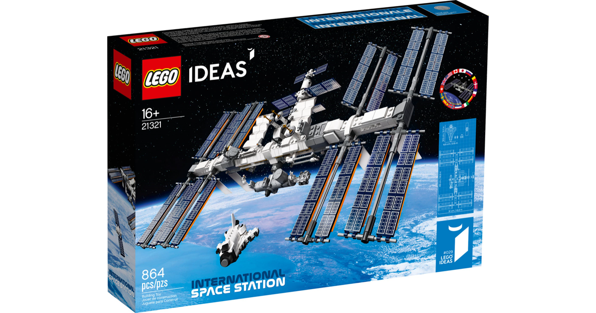 Lego Ideas Den Internationale Rumstation 21321 • Pris »