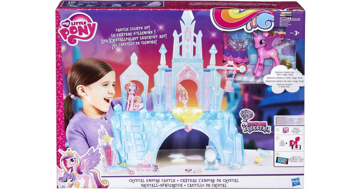 Hasbro My Little Pony Explore Equestria Crystal Empire Castle B5255 • Pris »