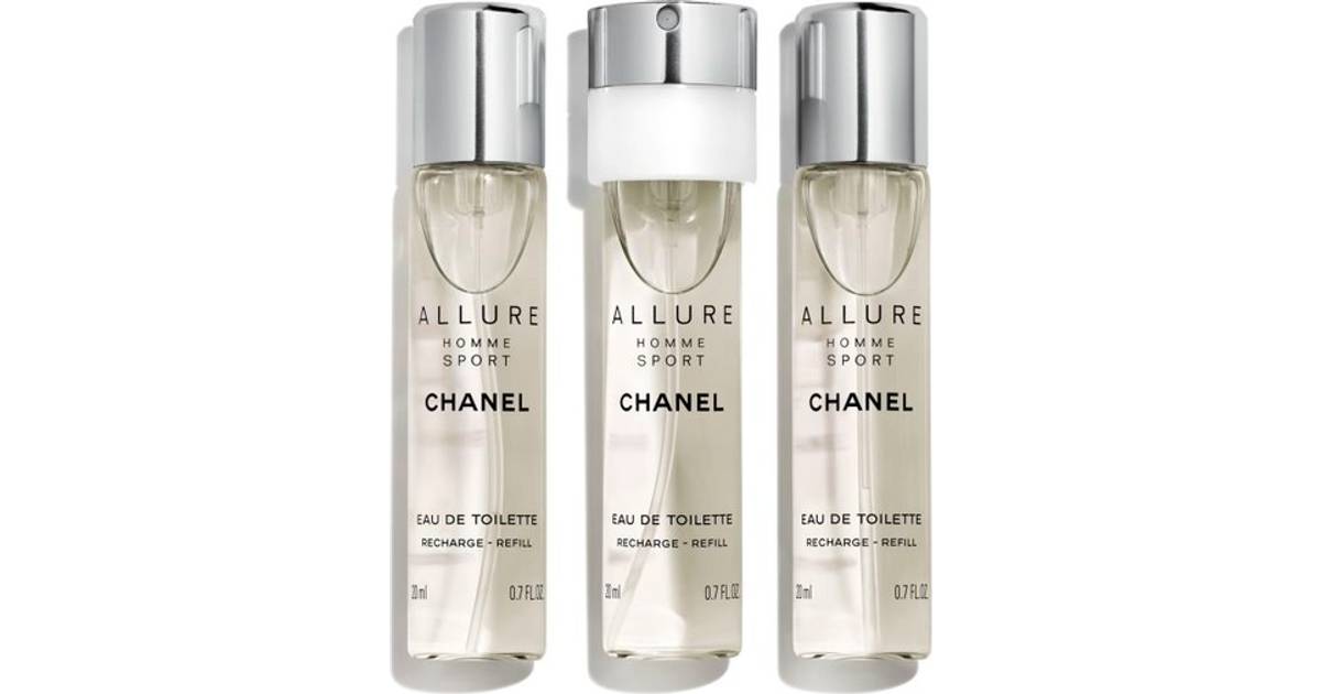 Chanel Allure Homme Sport EdT 3x20ml Refill • Priser »