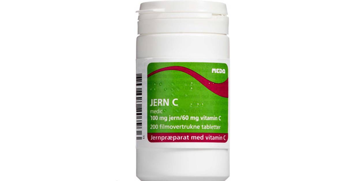 Meda Jern C Medic 200 stk (5 butikker) • PriceRunner »