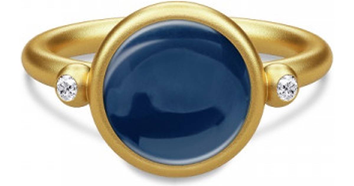 Julie Sandlau Prime Ring - Gold/Blue • Se priser (1 butikker) »