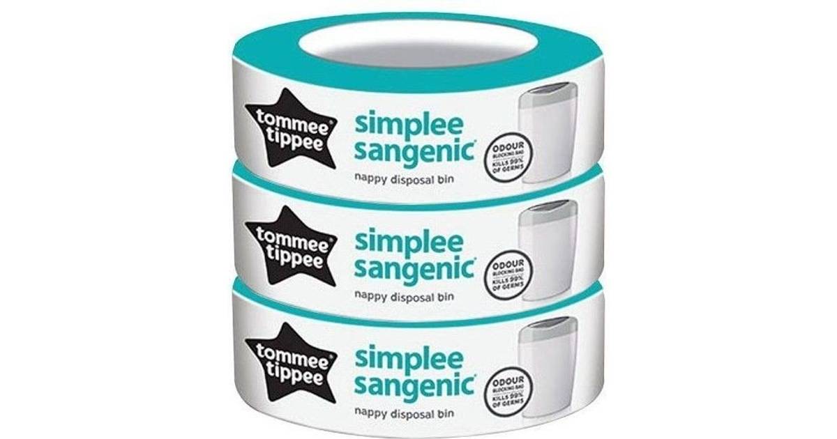 Tommee Tippee Simplee Sangenic Blepose, Refill-kassetter 3 stk • Pris »