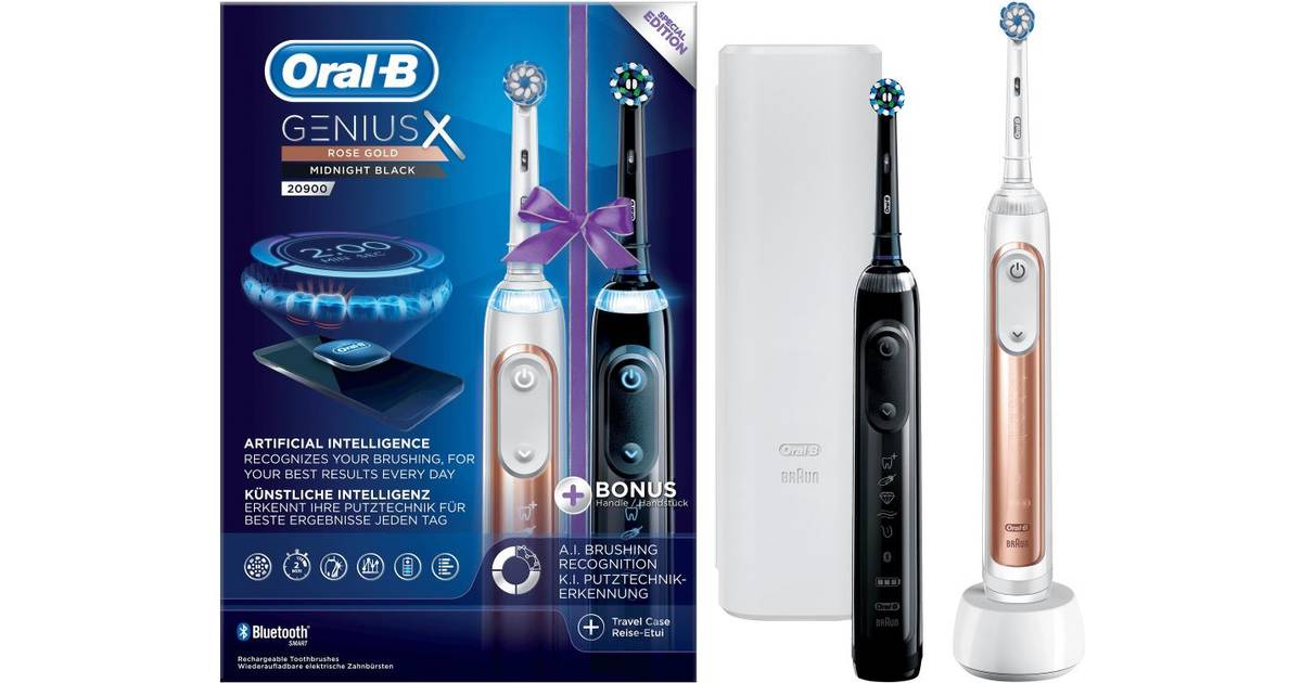 Oral-B Genius X 20900 Duo (3 butikker) • PriceRunner »