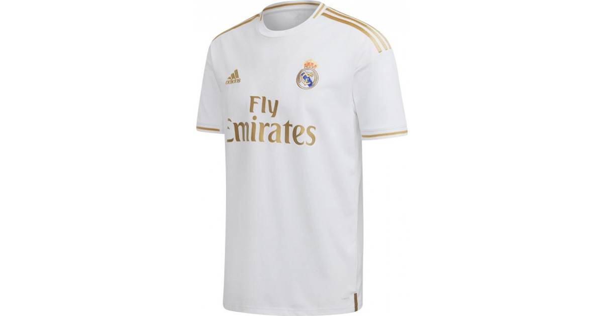 Adidas Real Madrid Home Jersey 19/20 Sr • Se priser »