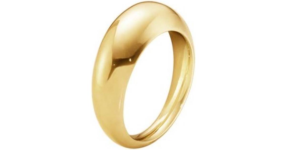 Georg Jensen Curve Ring - Gold • Se priser (6 butikker) »