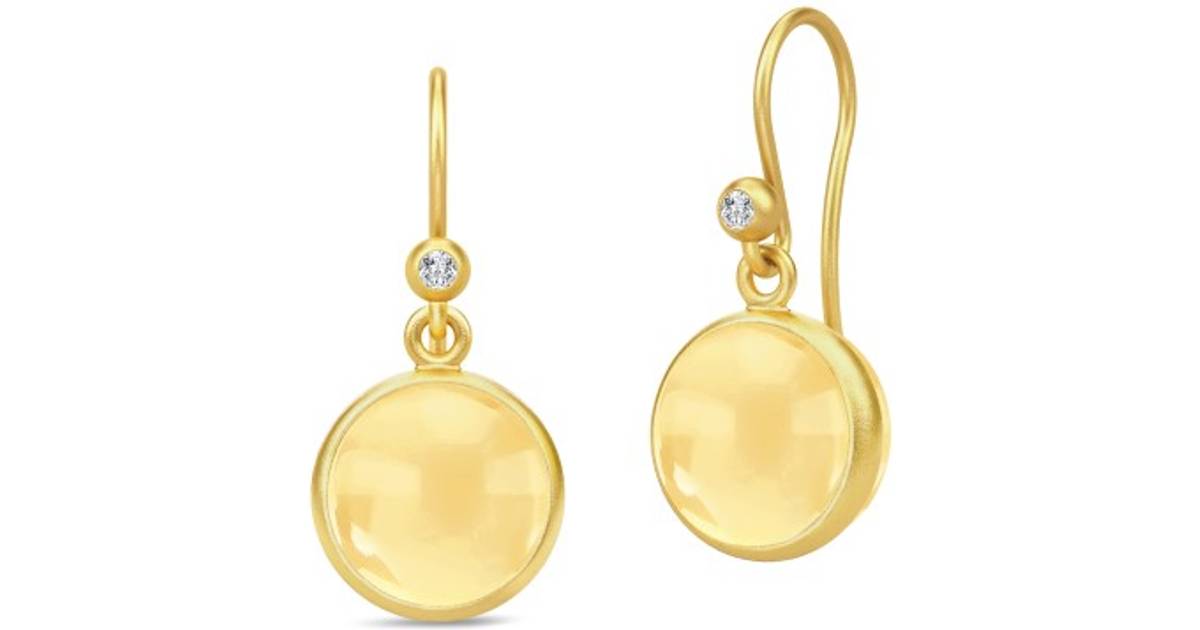 Julie Sandlau Prime Earrings - Gold/Yellow • Se pris