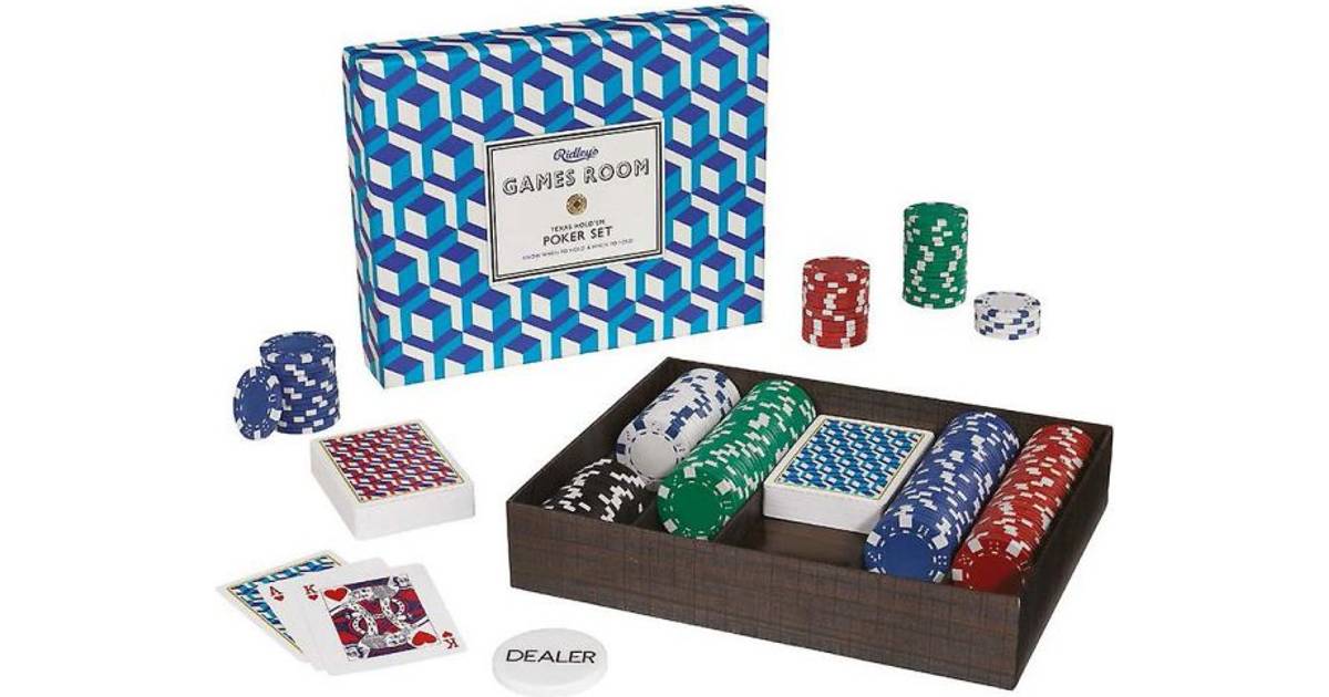 Ridley's Games Room Poker Set • Se priser (2 butikker) »