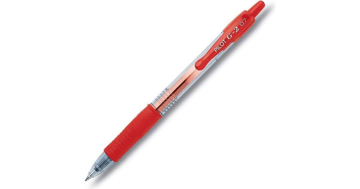 Pilot G-2 Red Gel Ink Rollerball Pen 0.7mm • Se pris