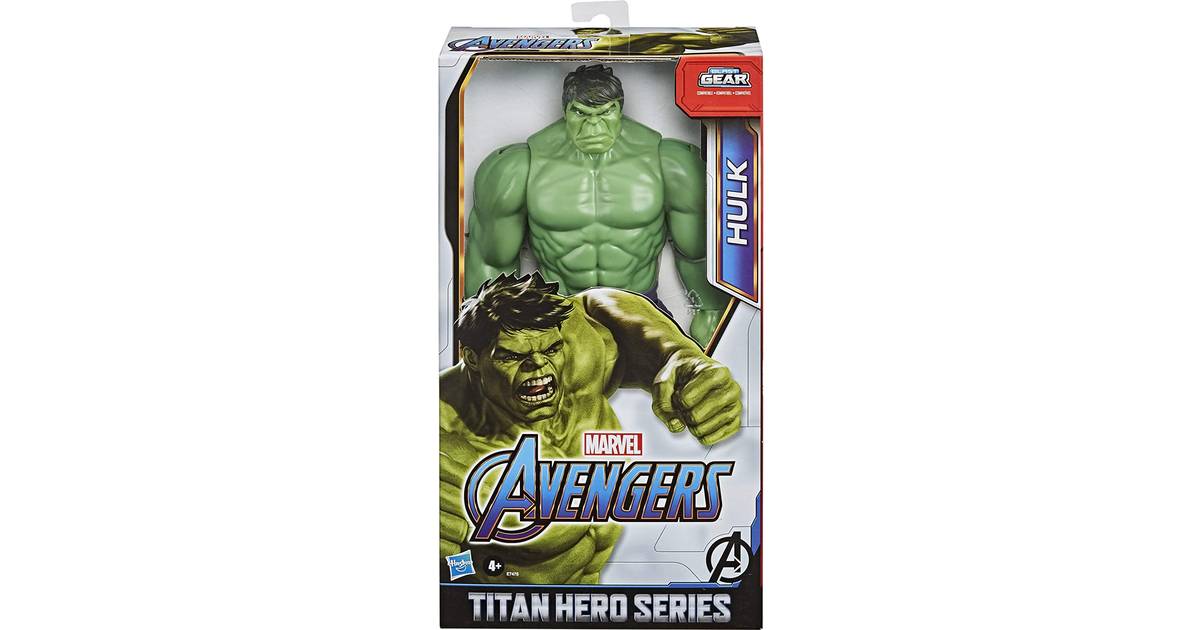 Hasbro Marvel Avengers Titan Hero Series Blast Gear Deluxe Hulk 30cm • Pris  »