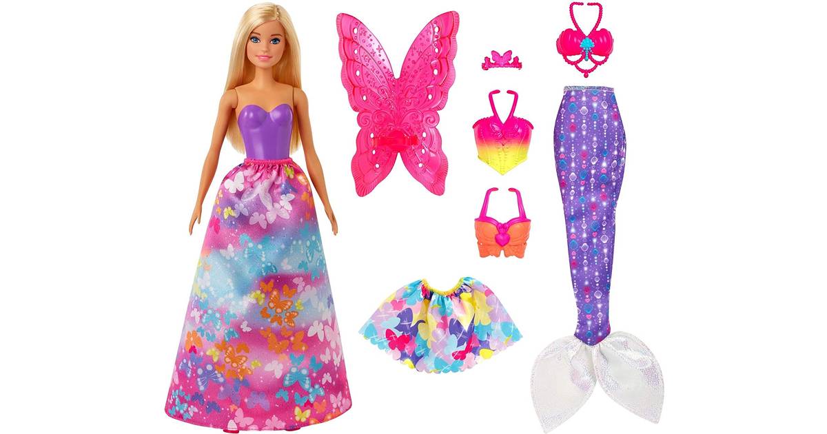 Barbie Dreamtopia Dress Up Doll Gift Set • Se pris »