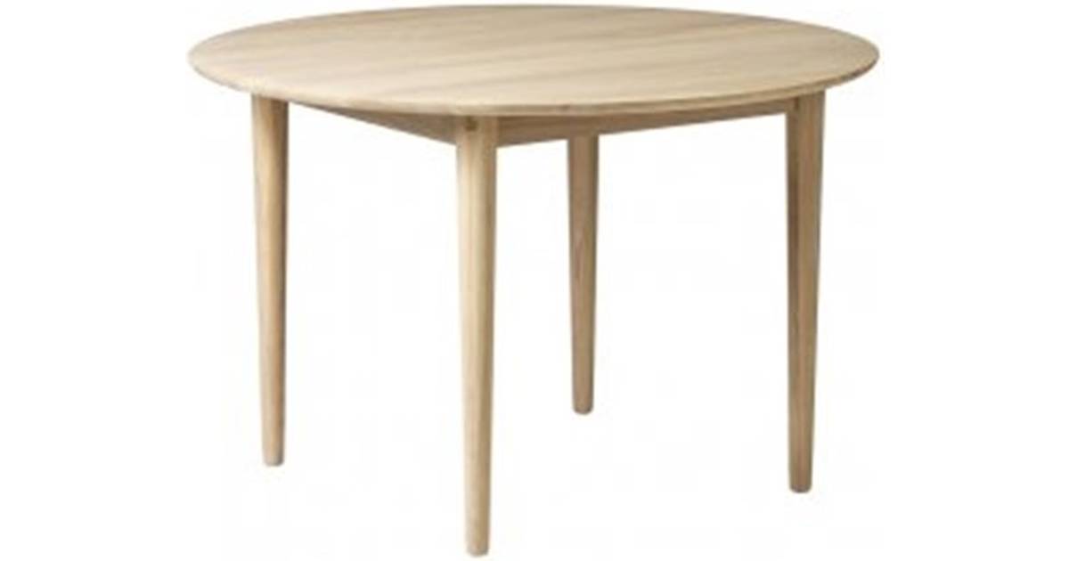 FDB Møbler C62 105cm Spisebord • Se laveste pris nu