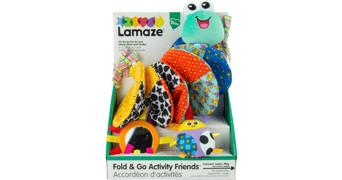 Lamaze Fold & Go Activity Friends – Infant Carrier and Stroller On-the-Go  Toy • Pris »