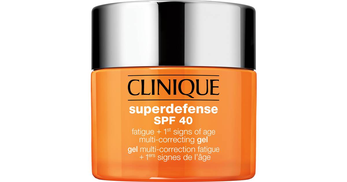 Clinique Superdefense Fatigue + 1st Signs of Age Multi-Correcting Gel SPF40  50ml • Pris »