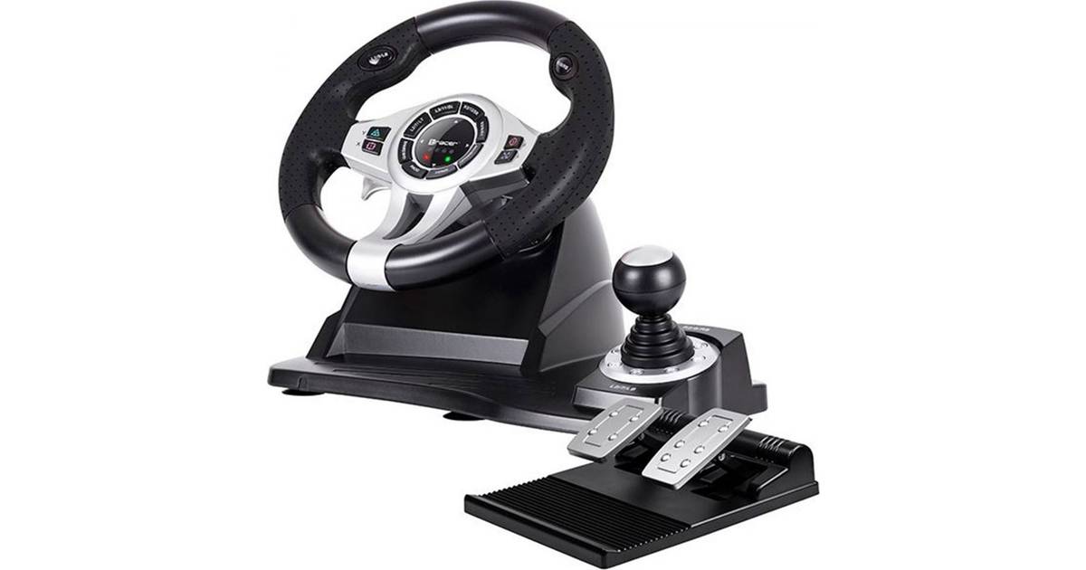 Tracer Roadster 4 in 1 Steering Wheel and Pedal Set - Black • Pris »
