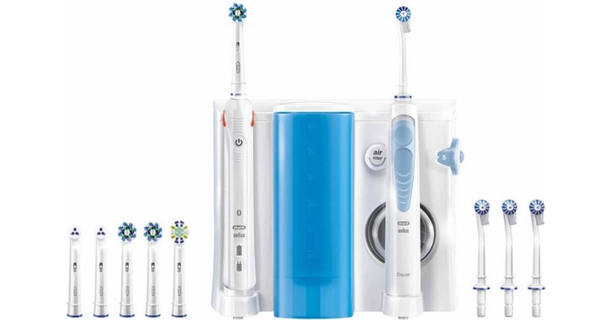 Oral-B Smart 5000 + OxyJet • Se pris (16 butikker) hos PriceRunner »