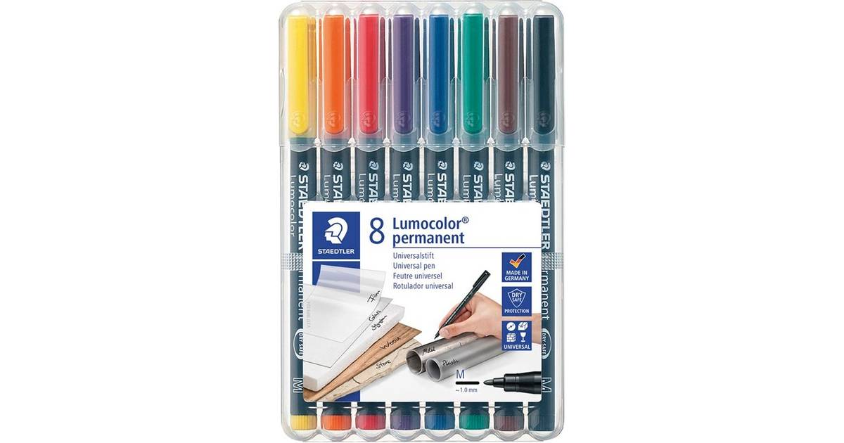 Staedtler Lumocolor Permanent Pen 317 8-pack • Se pris