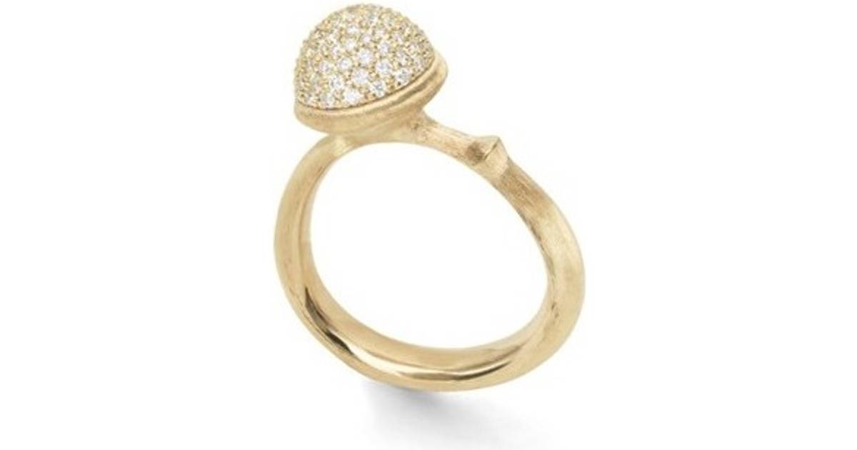 Ole Lynggaard Lotus Medium Ring - Gold/Diamonds • Pris »