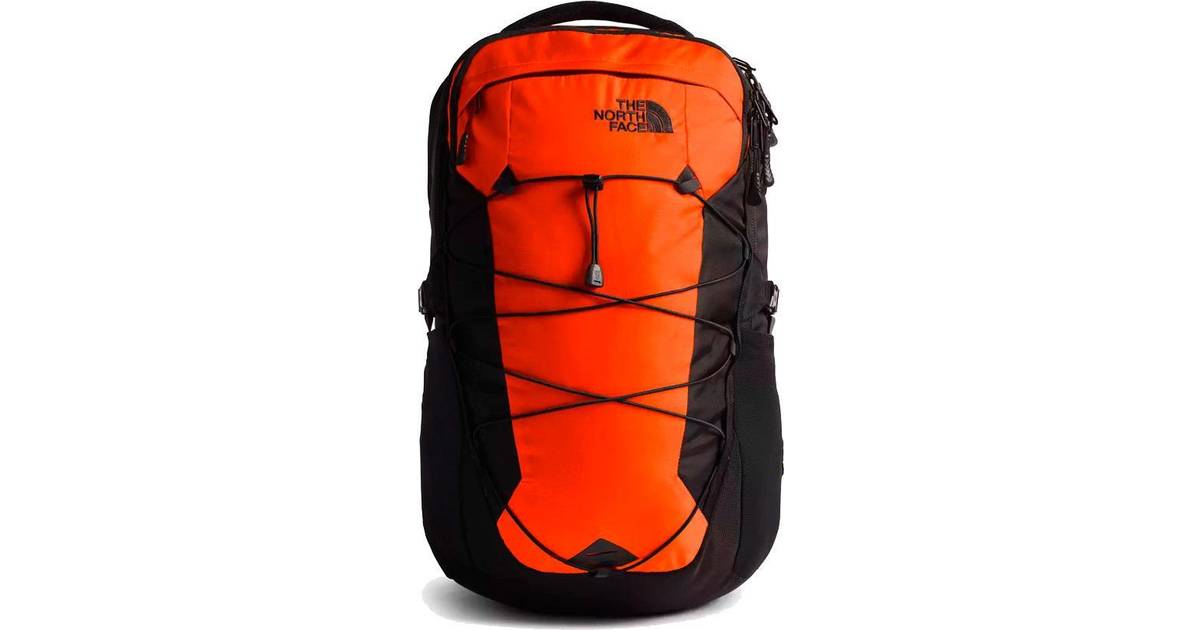 The North Face Borealis Backpack - Persian Orange Ripstop/TNF Black