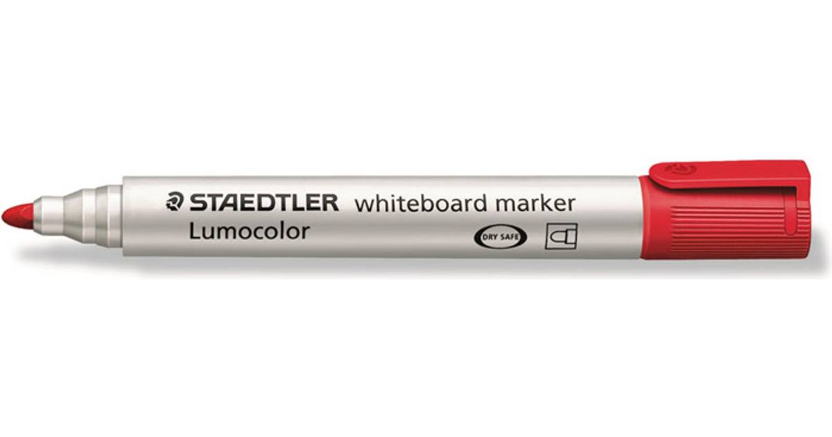 Staedtler Lumocolor Whiteboard Marker Red 2mm • Se pris