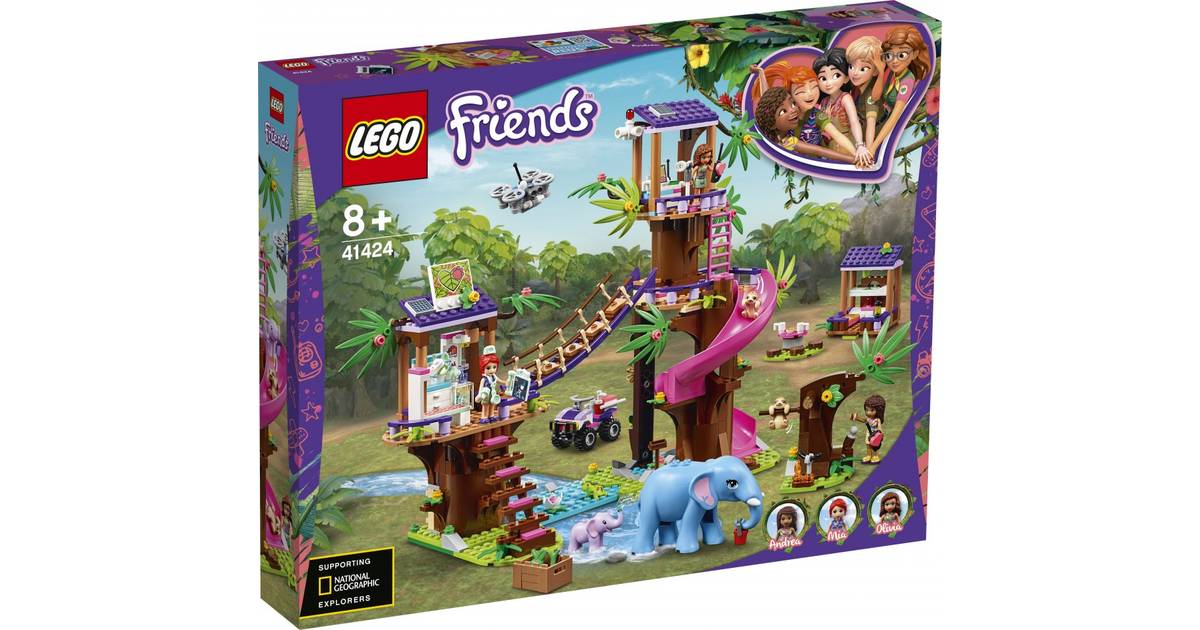 Lego Friends Redningsstation I Junglen 41424 • Pris »