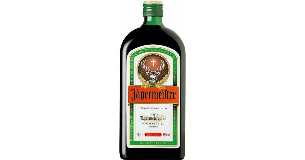 Jägermeister 35% 70 cl • Se pris (9 butikker) hos PriceRunner »