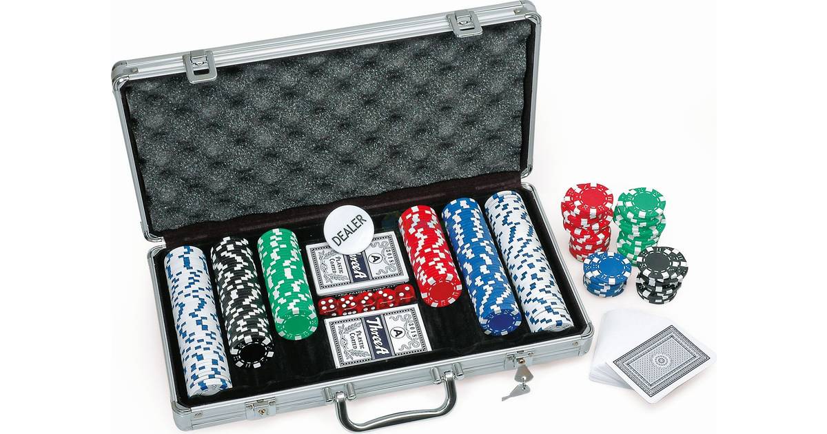 Poker Set 300 Chips • Se pris (2 butikker) hos PriceRunner »