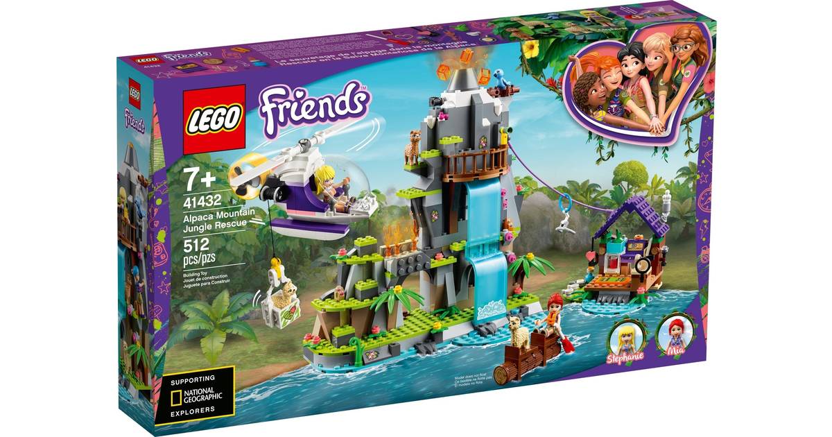 Lego Friends Alpaka-Bjergredning I Junglen 41432 • Pris »