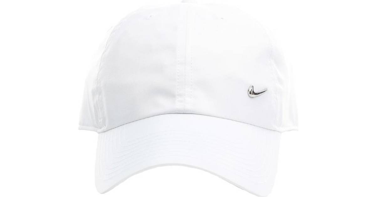 Nike Metal Swoosh H86 Hat Unisex - White/Silver • Pris »