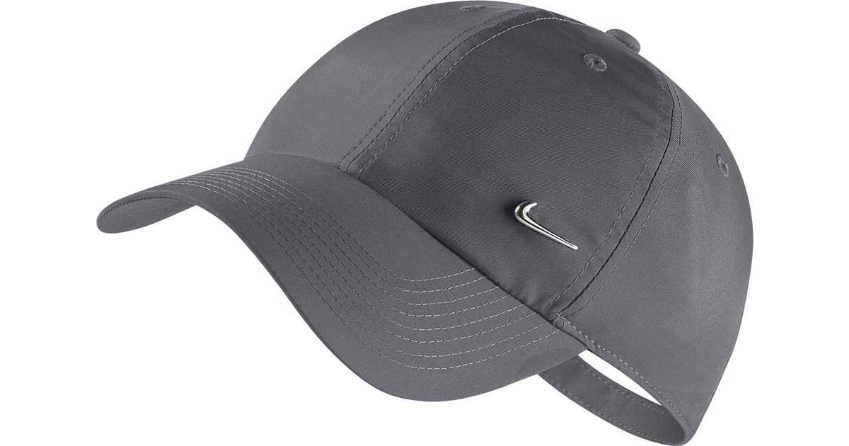 Nike Metal Swoosh H86 Hat Unisex - Dark Grey/Metallic Silver • Pris »